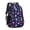 Alien UFO Deep, variant on Alien Head Black Pattern Backpack for School, Cute School Bag with Adjustable Shoulder Straps and Padded Back, 16.9"x12.6"x5.9"