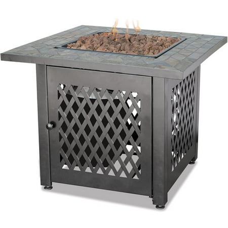Endless Summer UniFlame LP Gas Slate Outdoor Firebowl