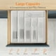 thumbnail image 3 of Organizador de cubiertos Lifewit con 6 compartimentos, color blanco, 3 of 9
