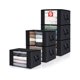 thumbnail image 1 of Bolsa de almacenamiento para edredón de dormitorio, caja de almacenamiento no tejida, caja de almacenamiento para cama de tela para ropa, paquete de 6 bolsas de almacenamiento para ropa, bolsa de, 1 of 6
