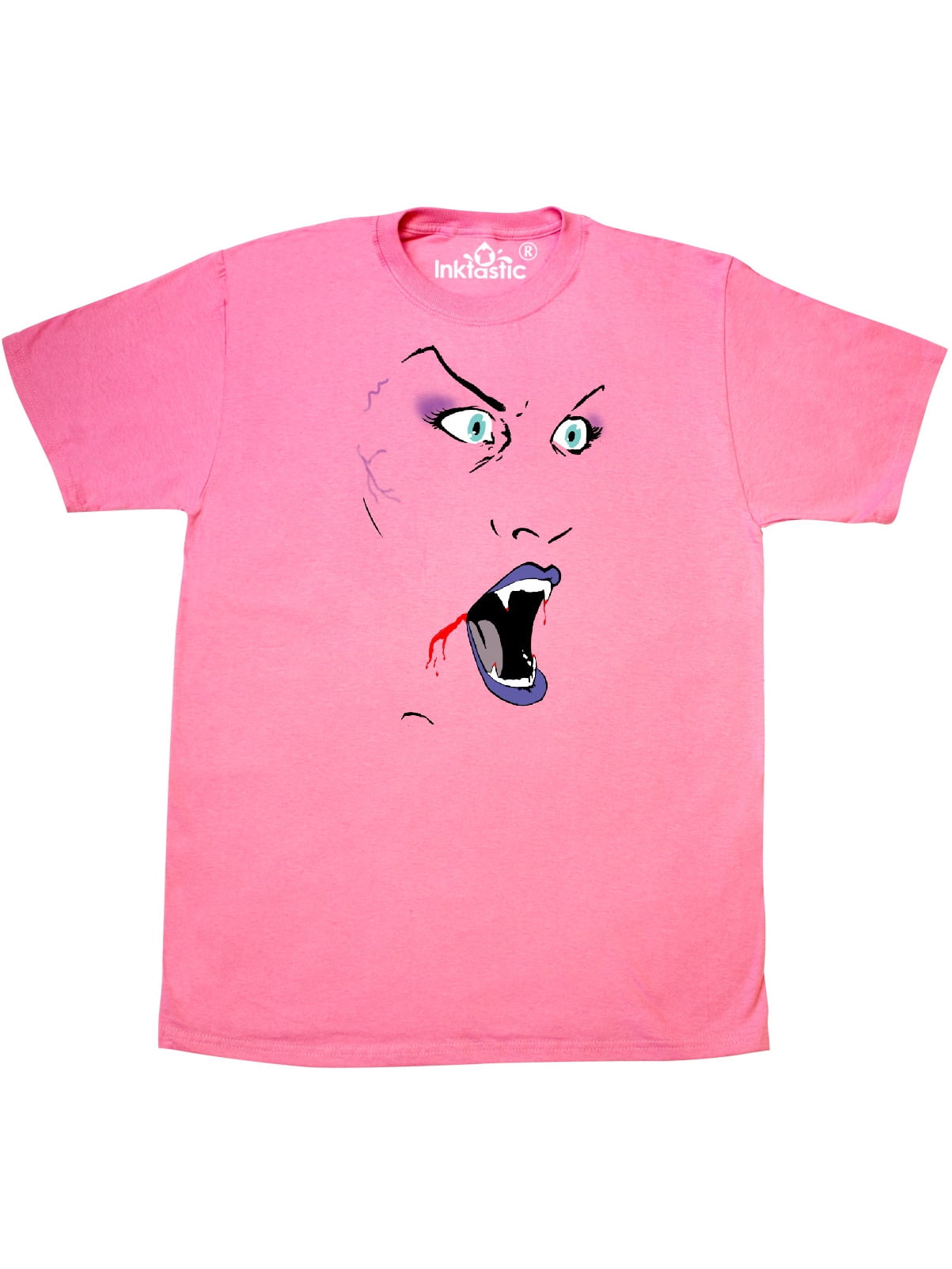 Inktastic Monster Faces Vampire Bride T-Shirt - Walmart.com