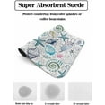 thumbnail image 2 of Beach Starfish Dish Drying Mat for Kitchen Counter, Super Absorbent Quick Dry Coffee Bar Mat Pad Thin Diatomaceous Sink Mat Non Slip Dish Drainer Mat 23.5x15.5 Nautical Seashell Coastal Ocean Colorful, 2 of 6