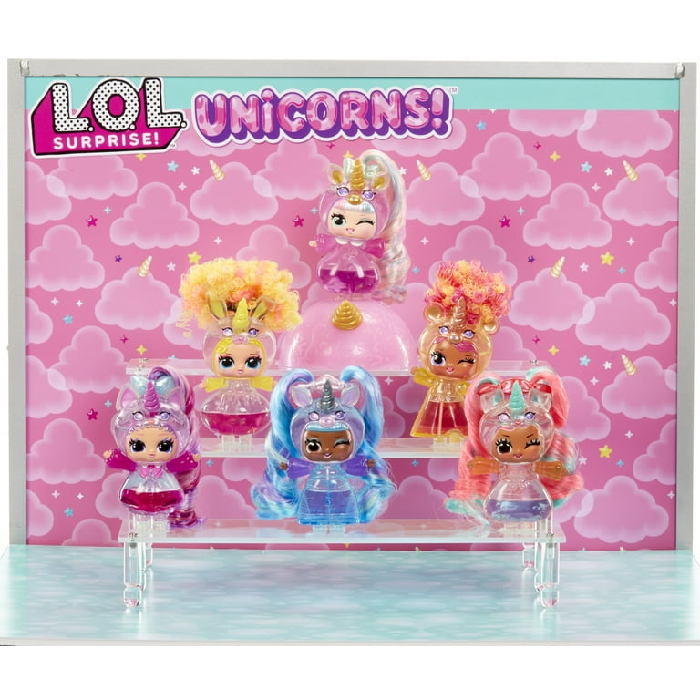 L.O.L. Surprise! Unicorn Tots Doll with Lava Lamp Experience, Ages