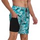 thumbnail image 2 of Fotbe Shark Wearing Sunglasses Traje de Baño para Hombre – Shorts de Natación de Secado Rápido con Forro y Bolsillos-Medium, 2 of 6