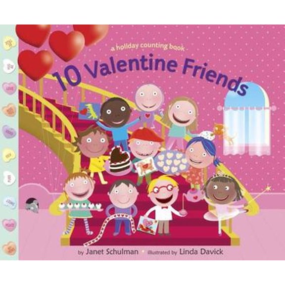 Pre-Owned 10 Valentine Friends (Board Book)