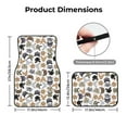 thumbnail image 3 of Balery Cute Cats Pattern 4-Piece Floor Mats, Heavy-Duty Rubber Liners, Anti-Slip Design, All-Season Automotive Protection, Vehicles, Cars, Trucks, and SUVs, 3 of 5