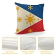 thumbnail image 4 of Orinice Flax Throw Pillow Cover Islands Philippines Flag Manila Republic Asean Asia Asian Association  Pillowcase Home Decor Square Cotton Linen Pillow Case Cushion Cover White, 4 of 5