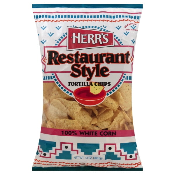 Herr's Restaurant Style Tortilla Chips, 13 Oz.
