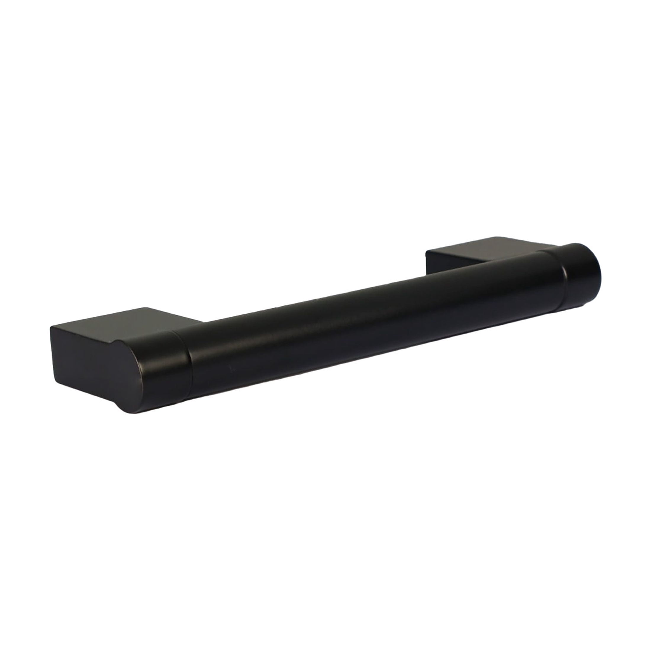 Würth Matte Black Round Handle Rectangular Pull 3", 10 pack