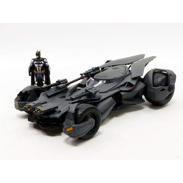 Coche de juguete Jada Metal Justice League Batmobile con Batman 2017