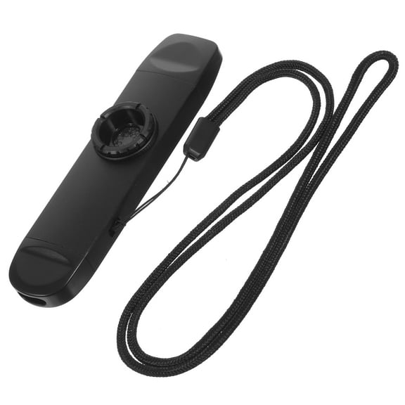 WHAMVOX Black ABS Kazoo Instrument with DualHead Design for Easy Playing Perfect for Parties and Beginners 6.5 Inches