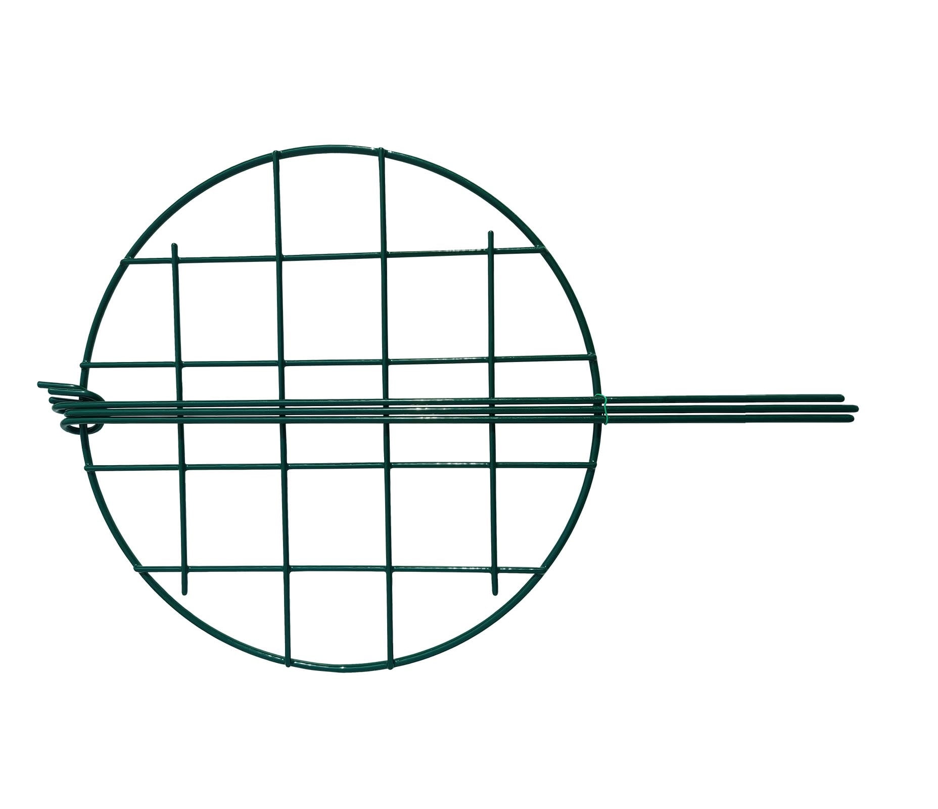 MTB SUPPLY 16 x 24 inch Grow Through Plant Support, Pack of 10, Peony Cages and Supports Plant Brace Flower Support Rings for Outdoor Plants Flowers Vegetables Support