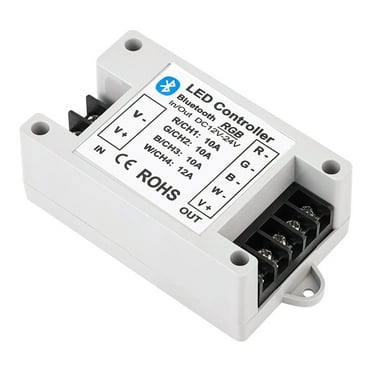 RGB/RGBW LED Bluetooth Controller RGB LED Strip Light Controller Phone APP Control for 5050 3528 RGB LED StripLights
