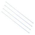 thumbnail image 3 of 2pcs Metal Bathroom Shower Curtain Rod Adjustable Shower Curtain Tension Rod Extendable Bath Curtain Pole, 3 of 8
