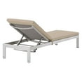 thumbnail image 5 of Modway Shore Set of 6 Outdoor Patio Aluminum Chaise with Cushions, Multiple Colors, 5 of 7