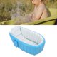 thumbnail image 5 of Bañera de Baño Para Bebés de Vije, Respaldo de 45 de Respaldo Plegable Infante Infantil Infantil PVC Suave Para Acamp en El Hogar, 5 of 7