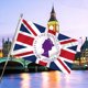 thumbnail image 4 of Bandera De Union Jack Con Ojales De Lat贸n Color Vivo 70 A帽os Gloriosos Bandera De Jubileo Decoraciones De Bandera De Jubileo De Platino Para Colgar En Fiestas De Jard铆n Al Aire Libre, 4 of 7