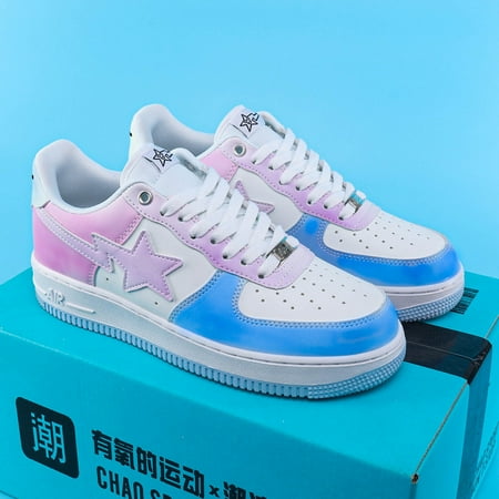 

New Couple Air Force Sneakers No.1 Sports Casual Trendy Shoes Men‘s and Women‘s High Street Hong Kong Style Star Sneakers