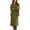 Army Green, variant on Nowekniz Women's Long Sleeve Button Knit Coat Crew Neck Long Dress Set