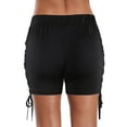 thumbnail image 3 of MSJUHEG Boyshort Swimsuits for Women,Beach Boardshorts,Swimming Shorts for Women,Swim Shorts,Plus Size Boyshorts,Tankini Boy Shorts,Bathing Trunks with Liner Black 2XL, 3 of 8