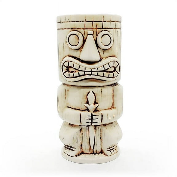 BarConic® Tiki Drinkware, Stone God, 15 Ounces