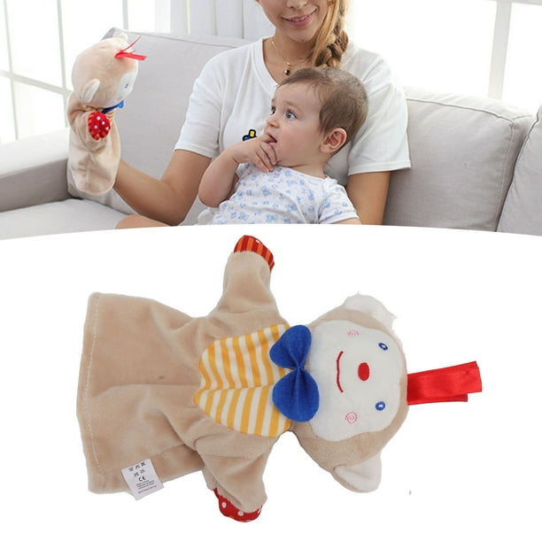 Manta De Animales De Peluche Para Bebés, Juguete De Muñeca Animal Manta De Seguridad Para Bebés Dibujos Animados Desarrollo Visual Lindo Para Muñecas Relajantes Para Niños De
