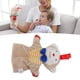 thumbnail image 1 of Manta De Animales De Peluche Para Bebés, Juguete De Muñeca Animal Manta De Seguridad Para Bebés Dibujos Animados Desarrollo Visual Lindo Para Muñecas Relajantes Para Niños De, 1 of 7