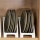 thumbnail image 5 of Rejilla Para Secar Platos, De Pie Con Revestimiento Protector, Escurridor De Platos De Plástico Para Gabinete, Encimera, Cajón, Refrigerador, 5 of 8