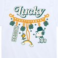 thumbnail image 3 of Peanuts - St. Patrick's Charm Chain Short Sleeve Graphic T-Shirt, 3 of 6