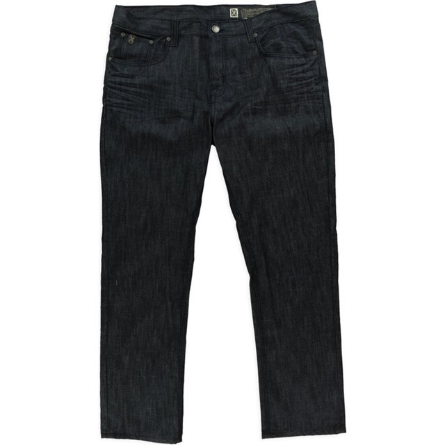 Marc Ecko - Vaqueros clásicos ajustados para hombre, azul, 40 W x 32 L Marc Ecko Ajustado