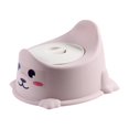 thumbnail image 4 of Orinal de entrenamiento para ir al baño, orinal de viaje interior, Adorable protector contra salpicaduras, orinal para bebé, orinal para bebés, niñas Rosa, 4 of 9