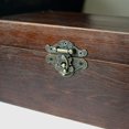 thumbnail image 3 of Pestillo de hebilla en relieve antiguo vintage con tornillos para gabinetes decorativos de bronce esquí esquí Gafas de esquí, 3 of 5