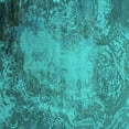 thumbnail image 1 of Ahgly Company Indoor Square Oriental Turquoise Blue Industrial Area Rugs, 3' Square, 1 of 4
