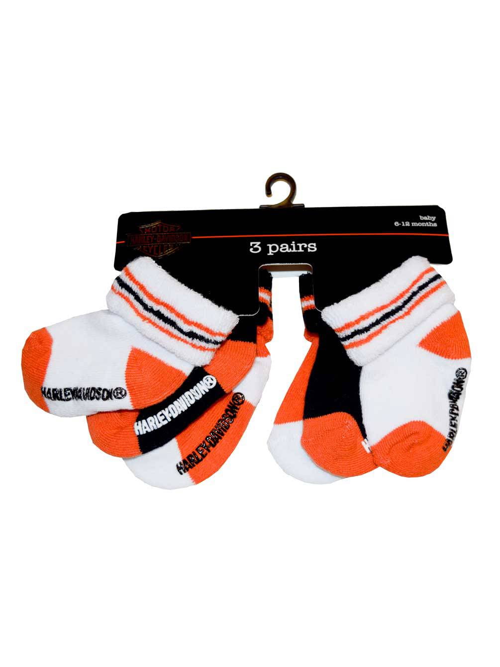 baby orange socks