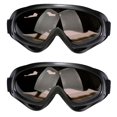 thumbnail image 2 of 2Pcs Winter Outdoor Ski Snowboard Motorcycle Windproof Glasses Goggles Eyewear, 2 of 8