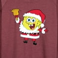 thumbnail image 3 of SpongeBob SquarePants - Dear Santa - Women's Lightweight French Terry Long Sleeve Shirt, 3 of 6