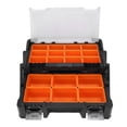thumbnail image 1 of Organizador De Piezas Pequeñas, Caja De Almacenamiento De Piezas Pequeñas De Gran Capacidad De 2 Capas Para Banco De Trabajo De Garaje RV, 1 of 7