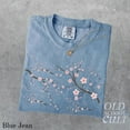 thumbnail image 4 of Cherry Blossom Branch Graphic Print T-Shirt | Vintage Floral Nature Tee | Japanese Sakura-Inspired Unisex Top, 4 of 7