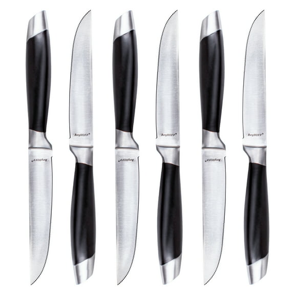 BergHOFF Essentials Geminis 4.75" Stainless Steel Steak Knife, Set of 6
