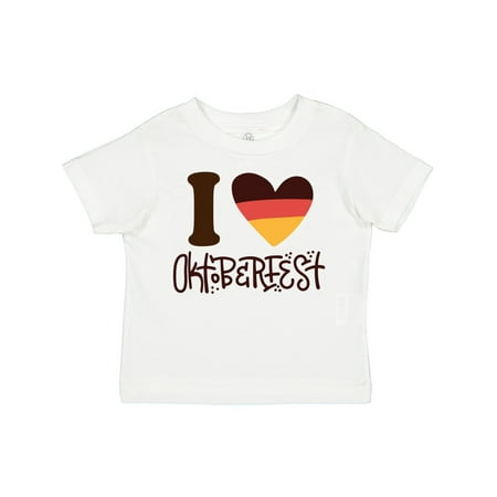 

Inktastic I Love Oktoberfest Festival Gift Toddler Boy or Toddler Girl T-Shirt