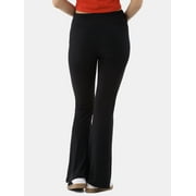 No Boundaries Flare Pants and 2-Pack, Womens and Women’s Plus Sizes XXS-XXL