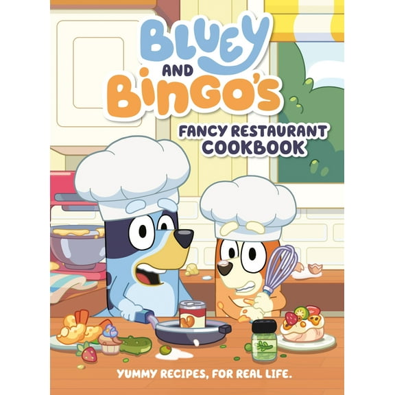 Pre-Owned Bluey and Bingo's Fancy Restaurant Cookbook: Yummy Recipes, for Real Life (Hardcover) 0593659538 9780593659533