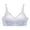 Light Blue, variant on Levmjia Womens No Wire Bra Comfortable Wireless Bralette Soft Breathable Seamless Underwire Free T Shirt for Everyday Wear Lightweight Smoothing Sizes 32-40B/C/D Multi Colors