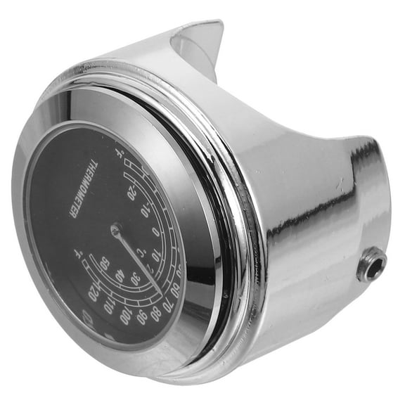 STOBOK Outdoor Thermometer for Motorcycle Small Metal Temperature Gauge Lightweight Design