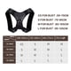 thumbnail image 5 of Cinturón Corrector de Postura para Adultos Xiying - Soporte Lumbar Ajustable para Cifosis y Joroba - Soporte de Espuma de Algodón Transpirable - Alivia El Dolor de Cuello y La Tensión de Hombros - Ne, 5 of 7