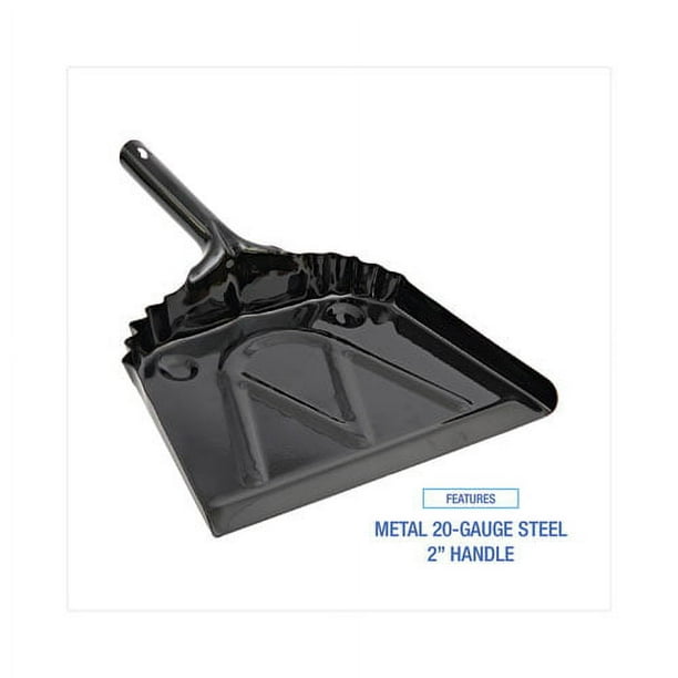 Metal Dust Pan, 12 x 14, 2 Metal Dust Pan, 12 x 14, 2