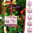 thumbnail image 4 of Personalised Family Christmas Tree Xmas Decoration Ornament - Shovel 2,3,4,5,6 K2N8, 4 of 7