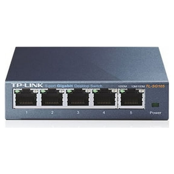 TP-LINK TL-SG105 5-Port 10/100/1000Mbps Desktop Switch