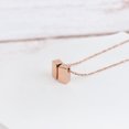 thumbnail image 3 of Anavia Step Mom Gift, Gift for Other Mom, Cube Necklace Jewelry Gift, Mothers Day Gift, Birthday Gift for Her,Two Cube Necklaces with Wish Card -[Rose Gold], 3 of 7