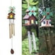 thumbnail image 2 of Adorno Hogar Carillón de Viento Campanadas Tubo de Al Aire Libre Madera para Patio Jardín, 2 of 9